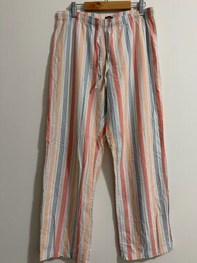 GAP Body Women’s Striped Cotton Pants